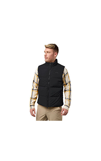 Jack Wolfskin Nordlicht Vest M Erkek Yeleği A60089-6000 Siyah