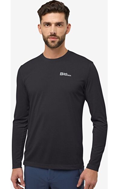 Jack Wolfskin A60291-6000 Vonnan Ls T M Erkek Outdoor Tişört