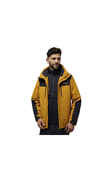 Jack Wolfskin Jasper 3In1 Jkt M Erkek Outdoor Montu A61858-M0043 Sarı