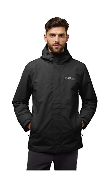 Jack Wolfskin A61864-6000 Altenberg 3IN1 Jkt M Erkek Outdoor Mont