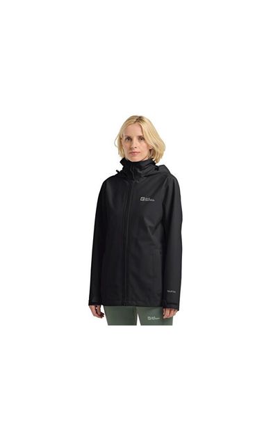 Jack Wolfskin TRAILTIME 2L JKT W Kadın Outdoor Montu A63902-6000 Siyah