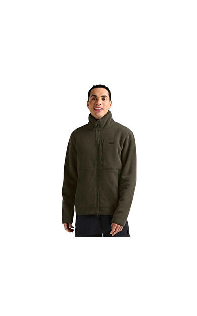 Jack Wolfskin LAKE RIDGE JKT M Erkek Outdoor Polar Ceket A65001-E0205 Yeşil