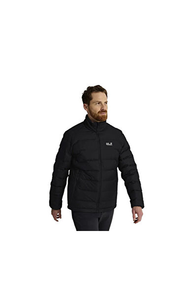 Jack Wolfskin WILD PASS DOWN JKT M RDS Erkek Outdoor Montu (700 Dolgu Kaz Tüyü) A66299-6000 Siyah