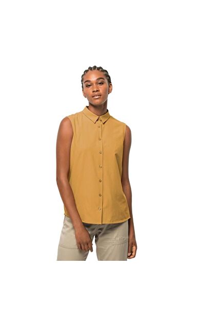 Jack Wolfskin 1403264 Sonora Sleeveless Shirt W Kadın Gömlek