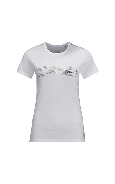 Jack Wolfskin 1807213 Crosstrail Graphic T W Kadın Tişört