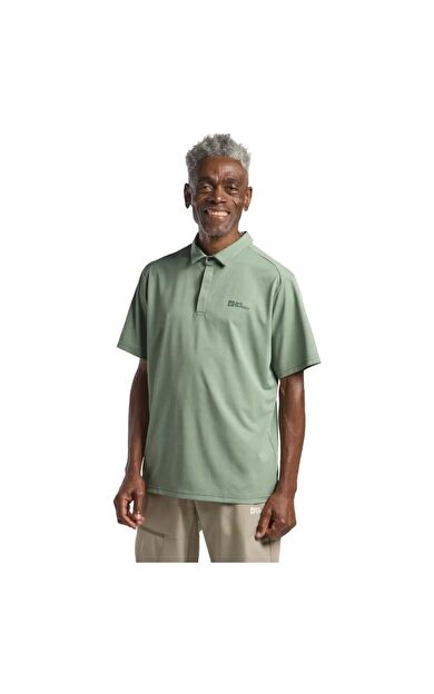 Jack Wolfskin 1809801TR-133 Delgami Polo M Erkek Polo Tişört