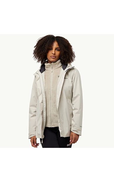 Jack Wolfskin Rotwand 3İn1 Jkt W Kadın Mont-Ceket A60333