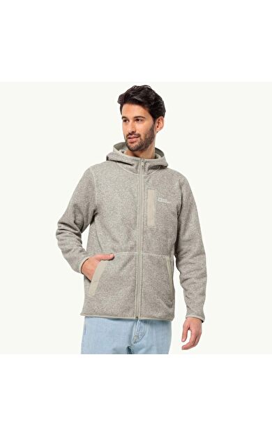 Jack Wolfskin Tannenspur Hooded Jkt M Erkek Sweat 1711121