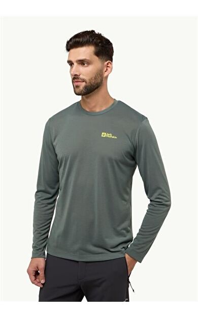 Jack Wolfskin Vonnan Ls T M Erkek Tişört A60291 32926