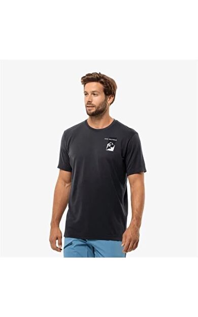 Jack Wolfskin Vonnan S/S Graphic T M Erkek Tişört 1809941