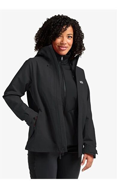 Jack Wolfskin Wild Places 3İn1 Jkt W Kadın Mont A65258