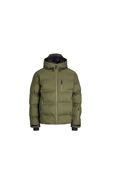 Jack&Jones Erkek Ceket Jcosweep Puffer Sn 12238998-Olive Night