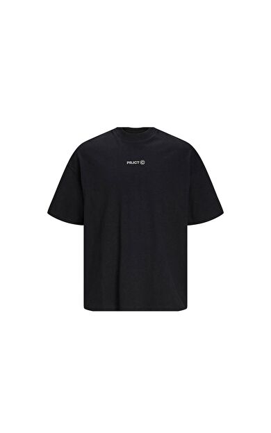 Jack&Jones Erkek T-Shirt Jcoprjct Tee Ss Crew Neck 12250713-Black