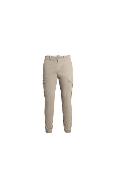 Jack&Jones Erkek Pantalon Jpstmarco Jjjoe Cuffed Cargo 12186889-Oxford Tan