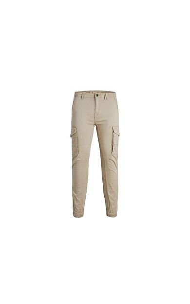 Jack&Jones Erkek Pantalon Jpstpaul Jjflake Cargo Crockery Noos 12193754-Crockery