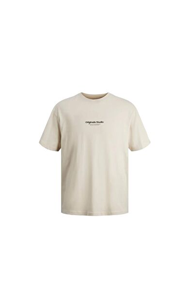 Jack&Jones Jorvesterbro Erkek T-Shirt 12240121-Moonbeam