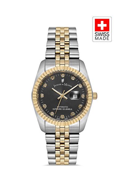 INSPIRATION JWL04111 (Sellita SW100, 25 Jewels Otomatik Mekanizmalı, Swiss Made) Kadın Kol Saati