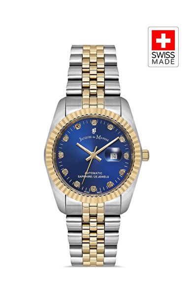 INSPIRATION JWL04114 (Sellita SW100, 25 Jewels Otomatik Mekanizmalı, Swiss Made) Kadın Kol Saati