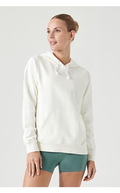 Jerf Lydney Kadın Kapüşonlu Sweatshirt Krem