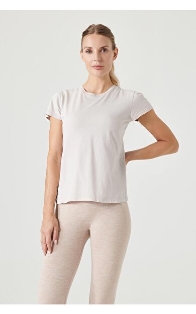 Jerf Lydney Kadın T-shirt Bej