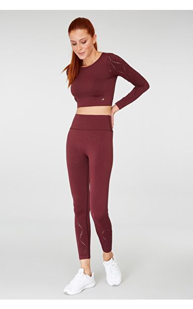 Jerf Naples Tayt Econyl Bordo