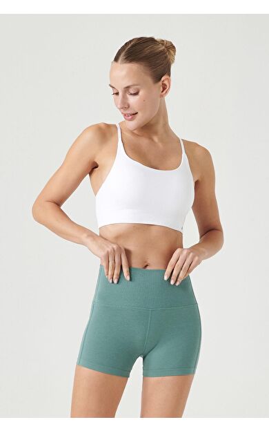 Jerf Pine Ayarlanabilir İnce Askılı Bra Beyaz