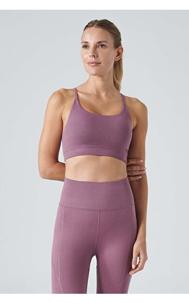 Jerf Pine Ayarlanabilir İnce Askılı Bra Pastel Lila