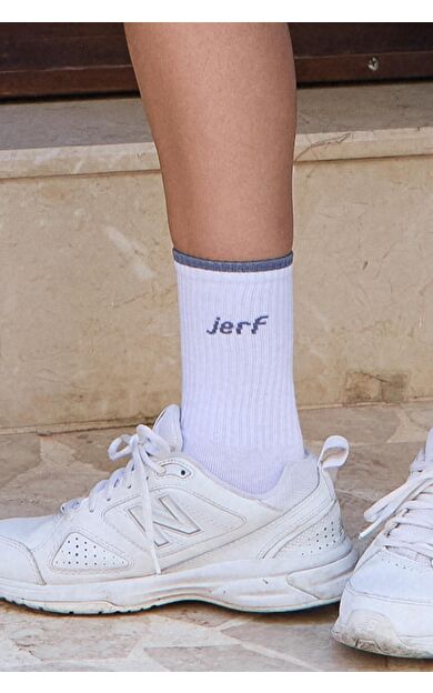 Pure Harmony Socks Beyaz_Mavi