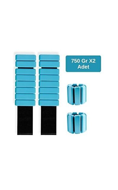 JOINFIT Pro El Ve Ayak Bilek Ağırlığı 750 Gr X 2 Adet EP00WI-06-C-MAVI
