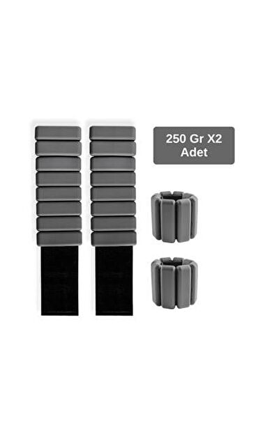 JOINFIT Pro El Ve Ayak Bilek Ağırlığı 250 Gr X 2 Adet EP00WG-04-C-GRI