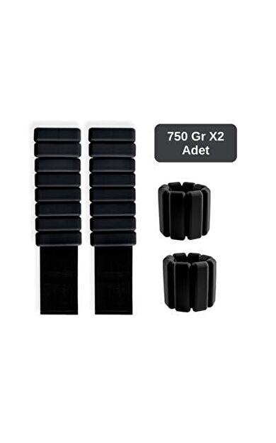 JOINFIT Pro El Ve Ayak Bilek Ağırlığı 750 Gr X 2 Adet EP00WI-06-C-SIYAH
