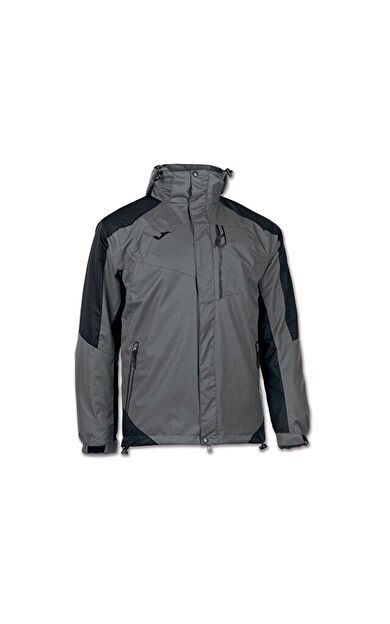 Joma Invictus Parka Grey Black Erkek Günlük Mont 100205.151 Gri