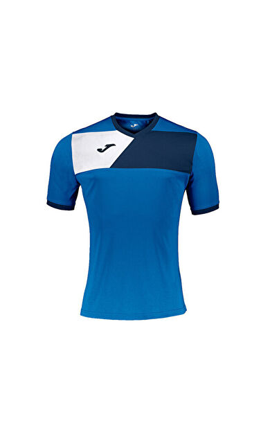 Joma Erkek Futbol Forması Mavi T-Shirt Crew ii Royal-Marino S/S 100611.703