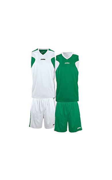 Joma Erkek Basketbol Forma & Şort Takımı Yeşil Basketball Reversible Set 1184,452