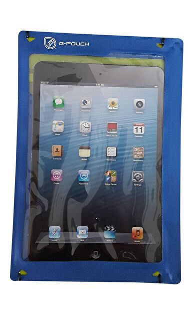 Jr Gear G Pouch Su Geçirmez IPad Air Kılıfı-MAVİ
