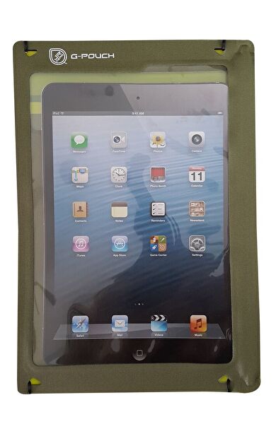 Jr Gear G Pouch Su Geçirmez IPad Air Kılıfı-YEŞİL