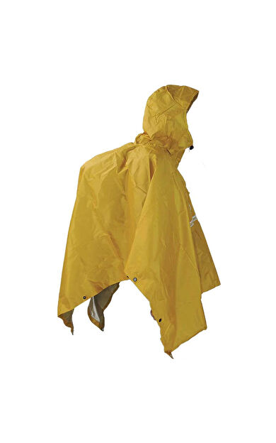 Jr Gear Hafif Su Geçirmez Panço Yağmurluk-SARI