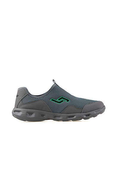 Jump Gri Erkek Günlük Ayakkabı 21222-E-Grey-Neon-Green