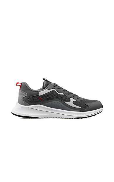 Jump Erkek Koşu Ayakkabısı 27419 E Lt Grey Mid Grey Red Gri