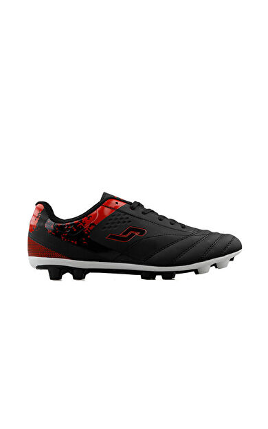 Jump 27603 Black Red Neon Green Erkek Çim Zemin Kramponu 27603-BLACK-RED-NEON-GREEN Siyah