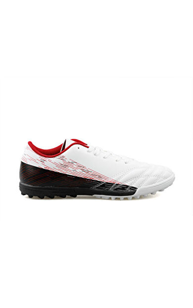 Jump 28004 D White Black Red Erkek Halı Saha Ayakkabısı 28004-D-WHITE-BLACK-RED Beyaz