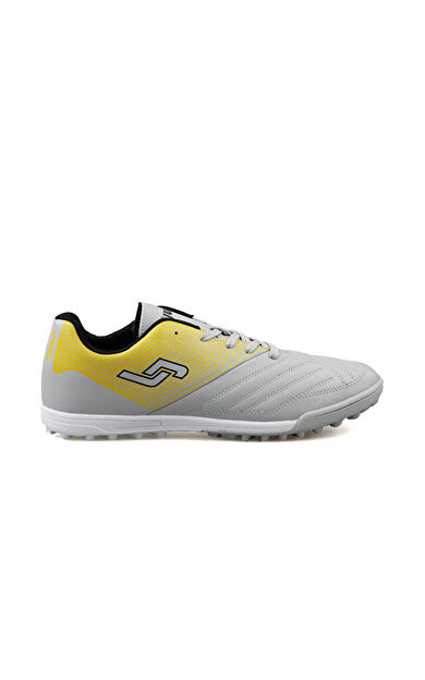 Jump 28034 A L.Grey Neon Yellow Erkek Halı Saha Ayakkabısı 28034-A-L.GREY-NEON-YELLOW Gri