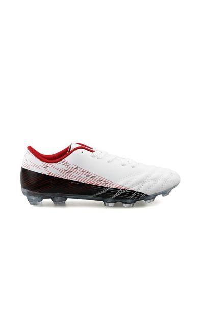 Jump 28221 D White Black Red Erkek Çim Zemin Kramponu 28221-D-WHITE-BLACK-RED Renkli