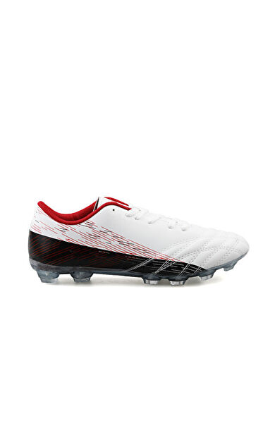 Jump 28221 D White Black Red Erkek Çim Zemin Kramponu 28221-D-WHITE-BLACK-RED Renkli