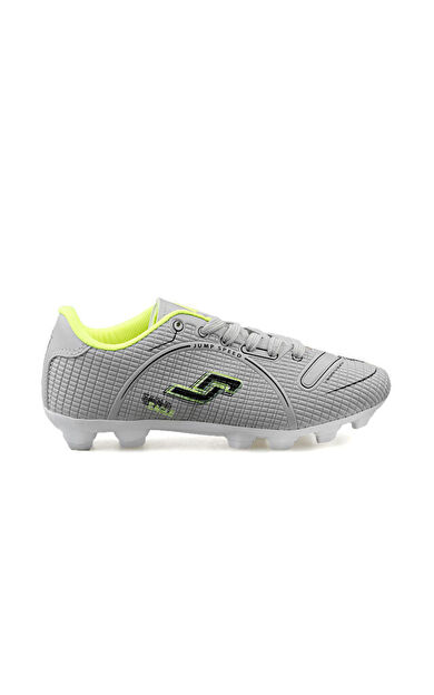 Jump 28223 F L.Grey Neon Green Navy Genç Çim Zemin Kramponu 28223-F-L.GREY-NEON-GREEN-NAVY Gri