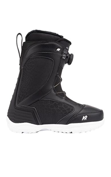 K2 Benes Snowboard Botu Siyah Beyaz