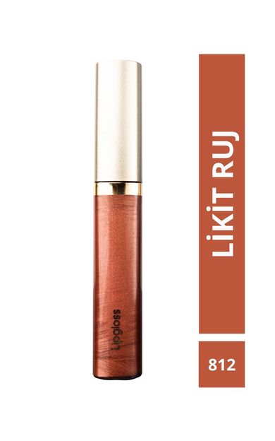 KAJAL Likit Dudak Parlatıcısı Ruj &amp; Liquid Lipstick NO:812 NUDE