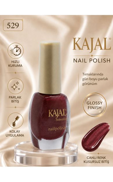 KAJAL Oje - Nail Polish - No: 529 