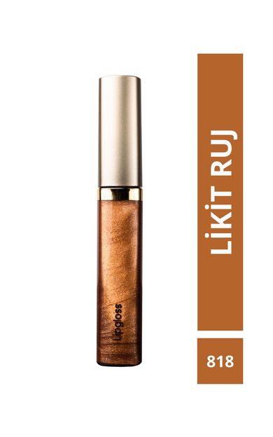 KAJAL Likit Dudak Parlatıcısı Ruj &amp; Liquid Lipstick NO:818 