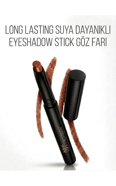 KAJAL Long Lasting Suya Dayanıklı Eyeshadow Stick Göz Farı - 811 Metalik Bronz - Kalıcı, Kremsi Kalem Far Metalik Bronz